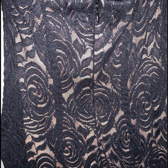 Cache Black & Nude Formal Dress - Picture 4 of 6